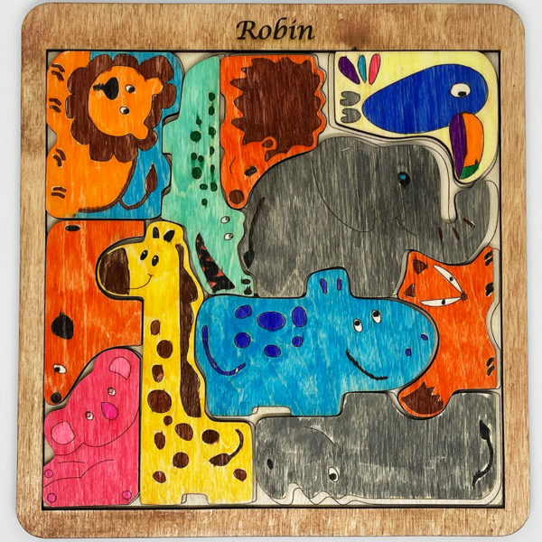 Puzzle à Colorier Personnalisable - Le Cadeau Unique et Mémorable – Image 2