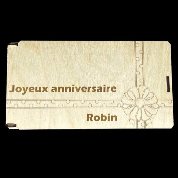Boîte cadeau personnalisable – Image 4